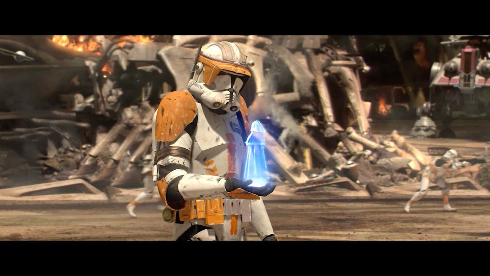 Jedi defies order 66 Wallpaper