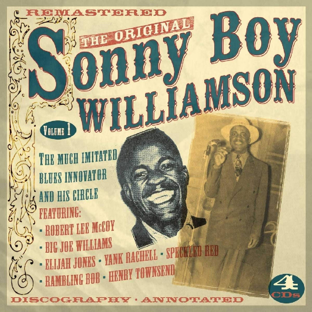 The Original Cd Sonny Boy Williamson I Wallpaper