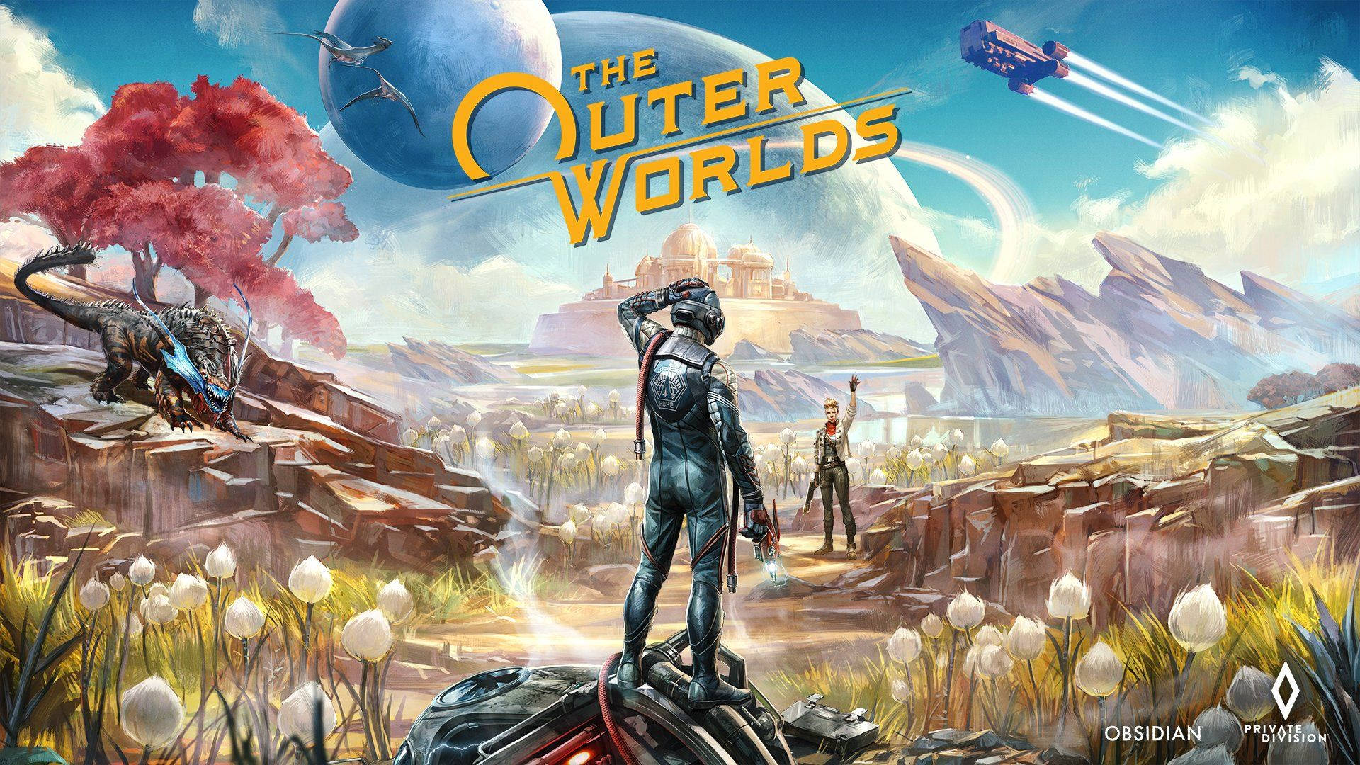 The Outer Worlds Hd Poster Background