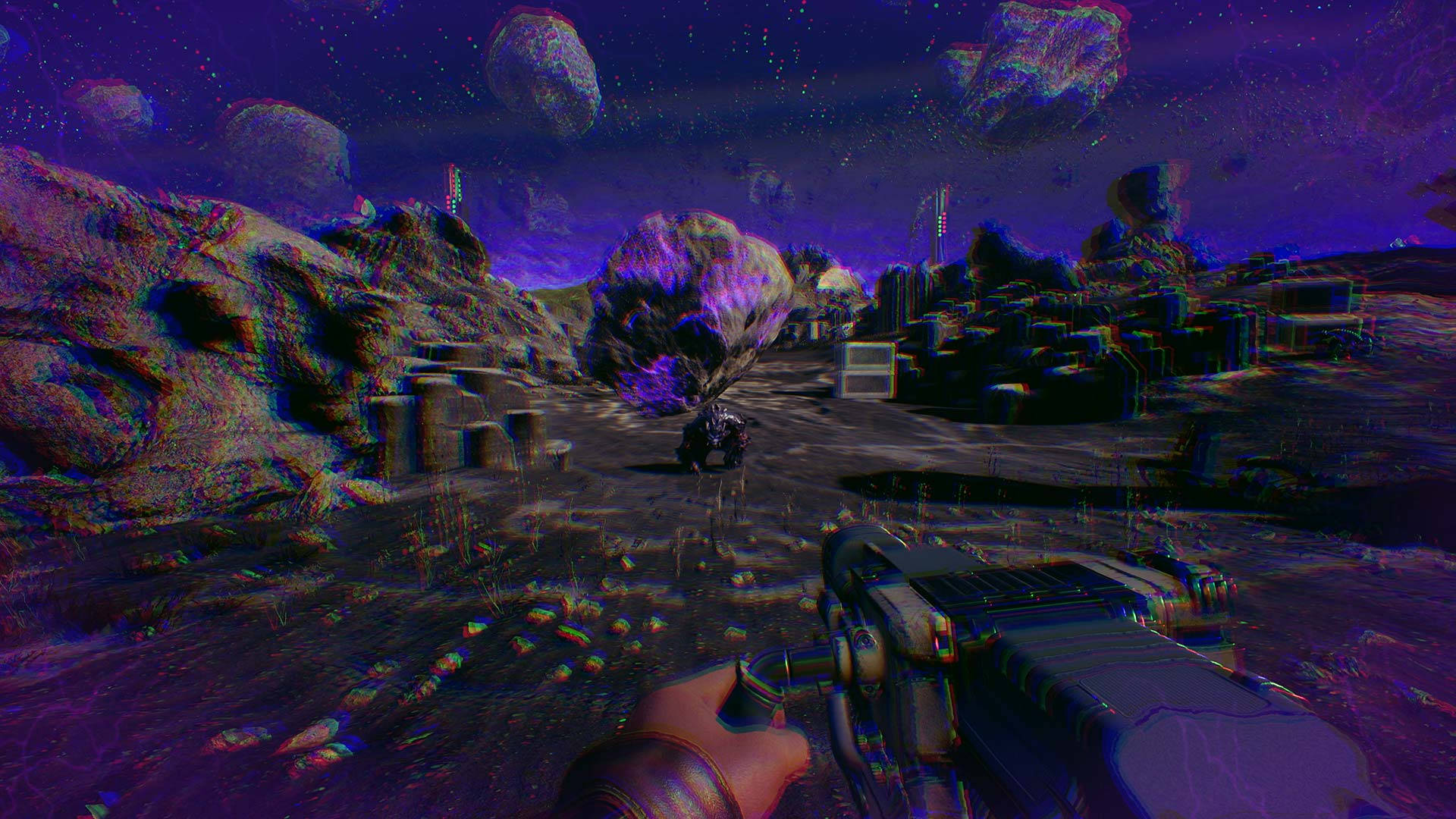 The Outer Worlds Purple Blurry Location Background