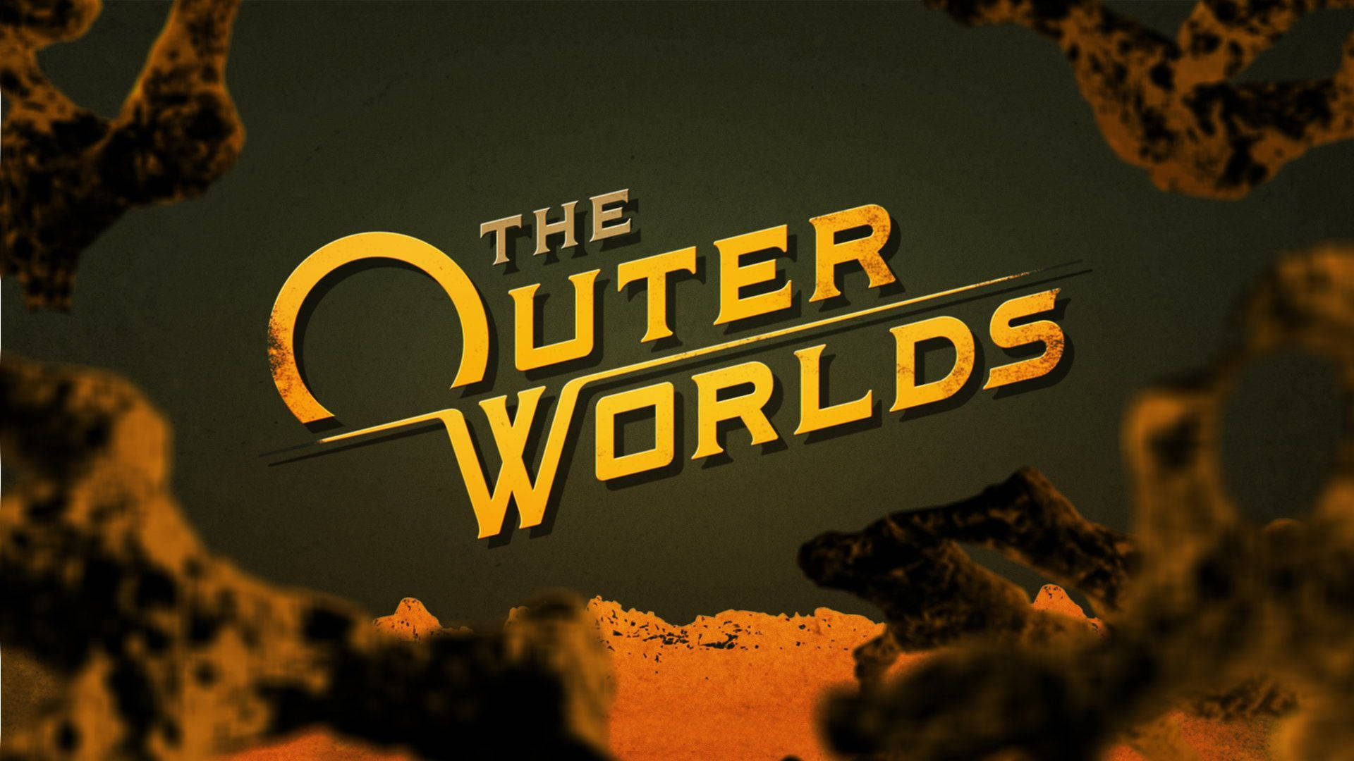 The Outer Worlds Rpg Game Title Background