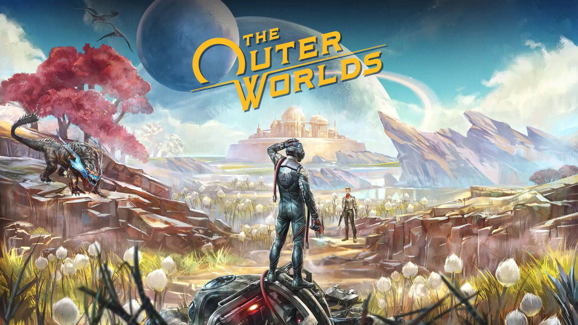 The Outer Worlds Rpg Poster Background