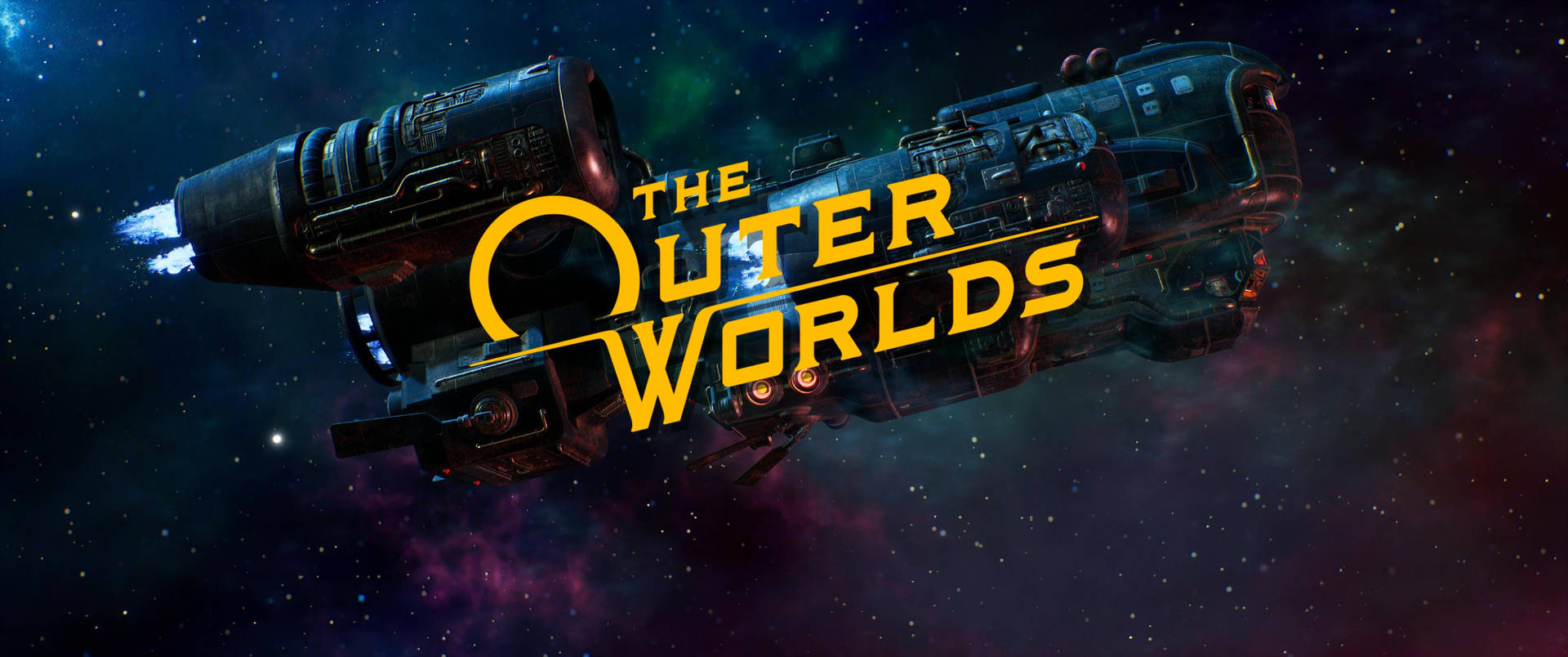 The Outer Worlds Title Screen Wallpaper