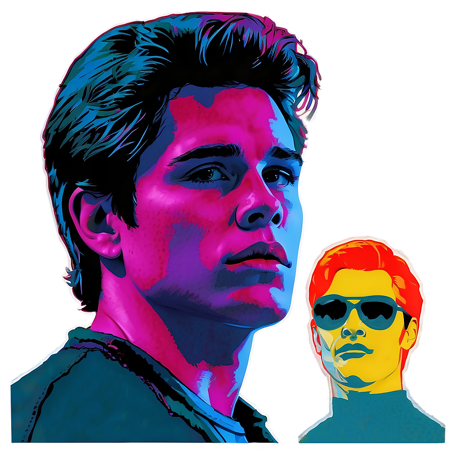 The Outsiders Pop Art Png Oty1 PNG