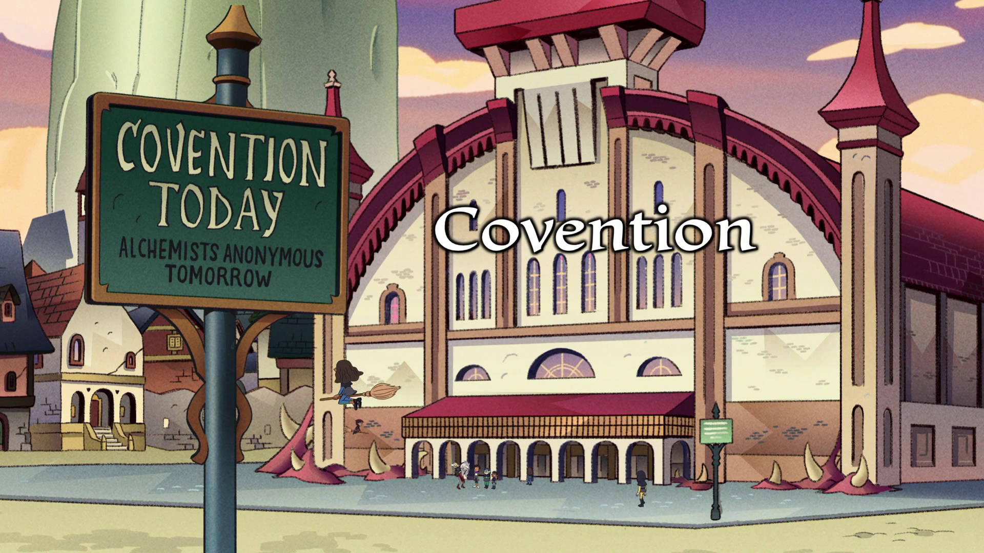 The Owl House Convention Day Background