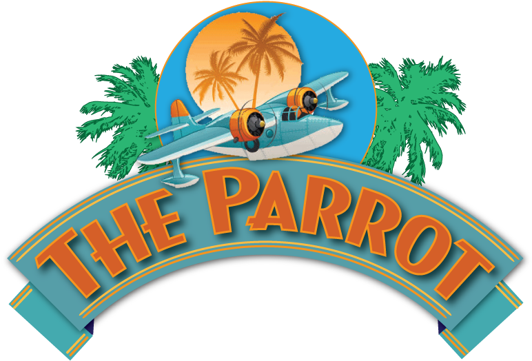 The Parrot Logo Tropical Theme PNG