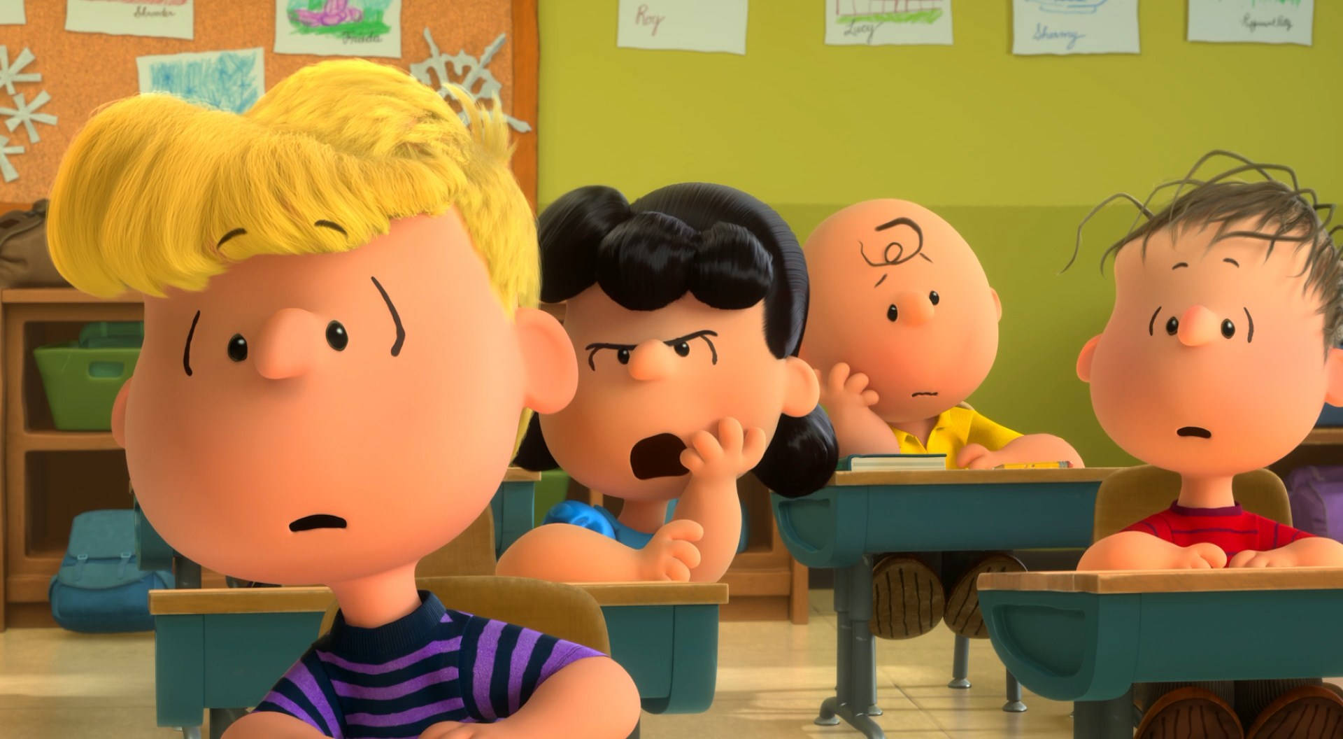 Download The Peanuts Movie Classroom Wallpaper 