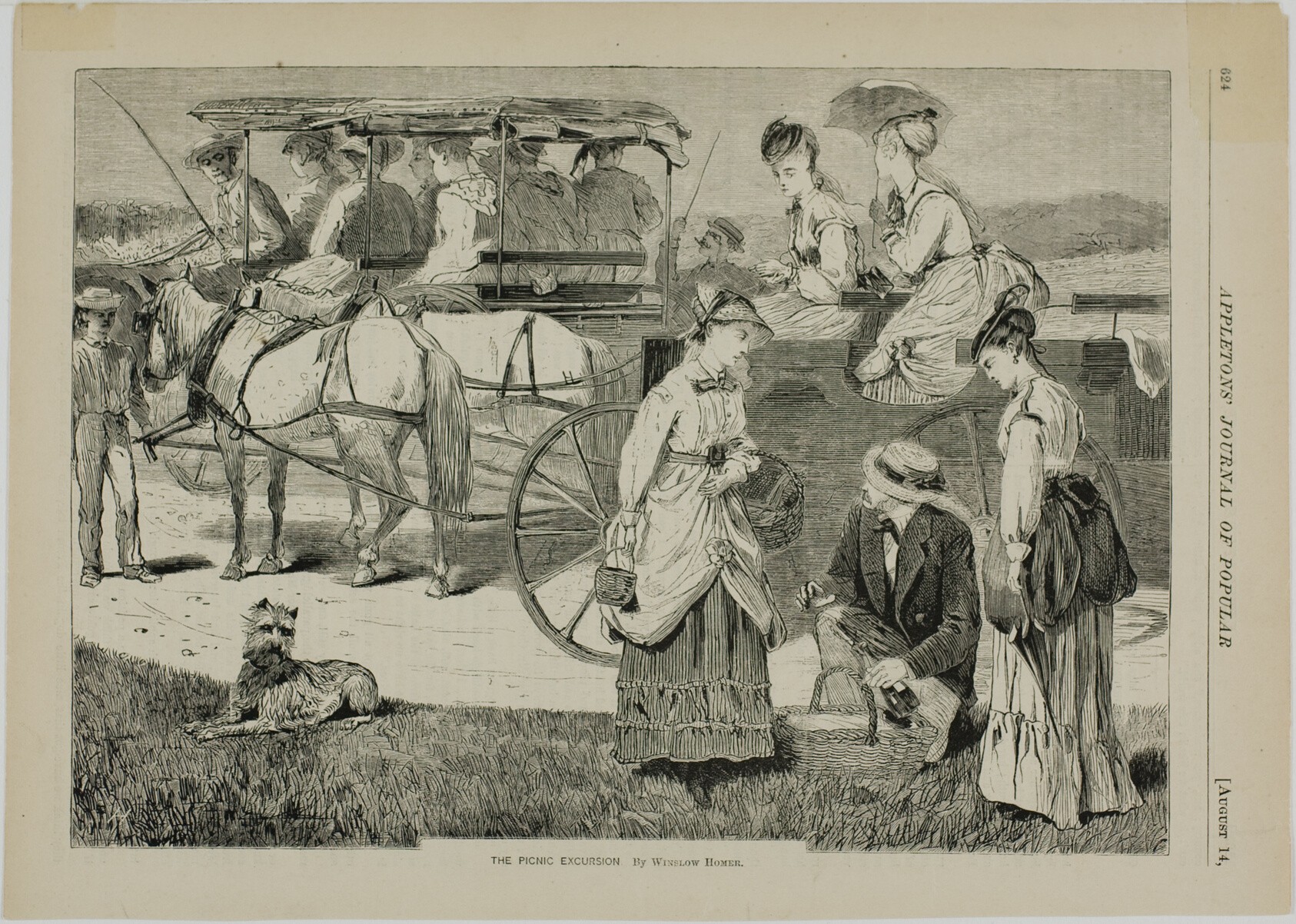 The Picnic Excursion Wallpaper