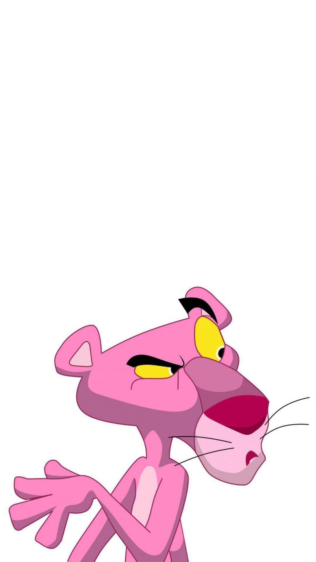 The Pink Panther Dope Cartoon Wallpaper