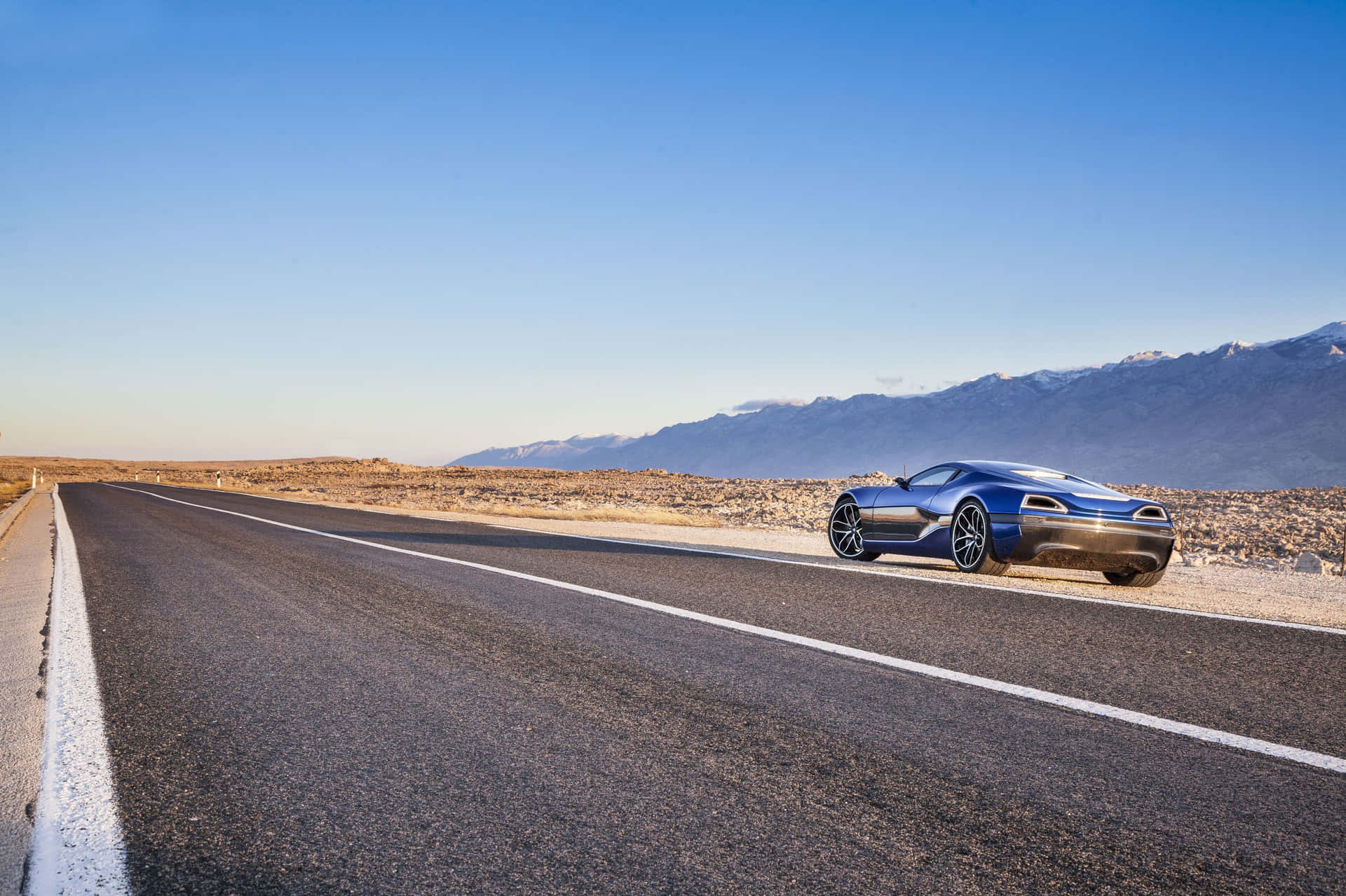 The Pinnacle Of Electric Innovation - Rimac Concept One Wallpaper