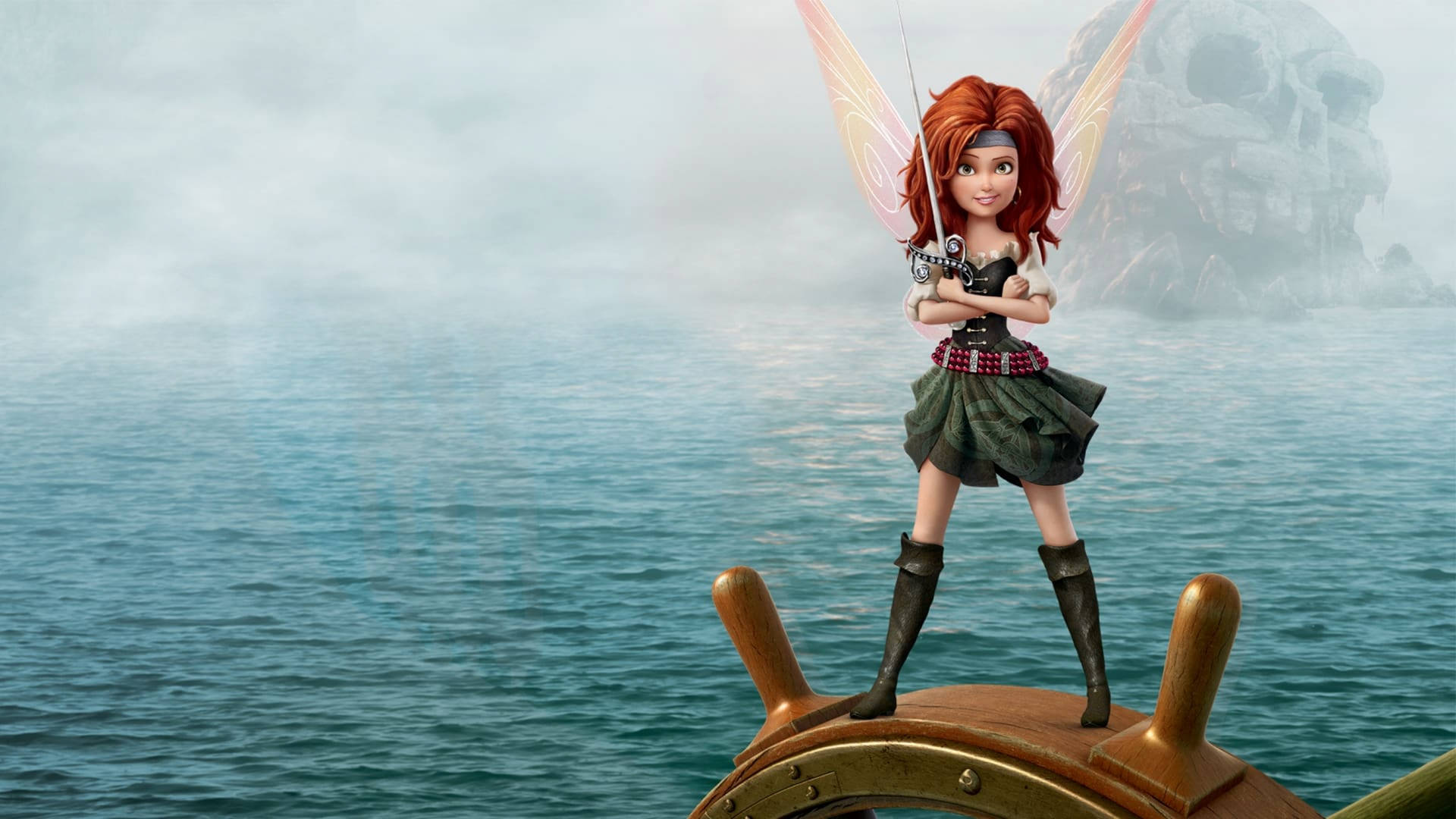 The Pirate Fairy With Tinker Bell Wallpaper