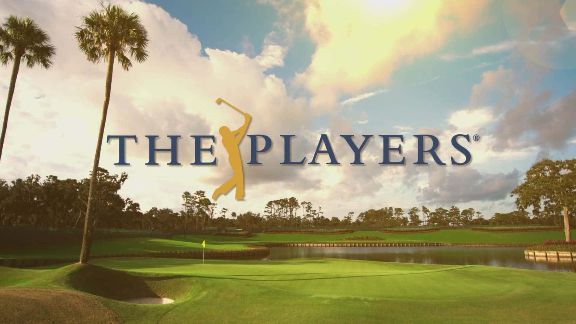 The Players Championship Logo Golfbaan Achtergrond