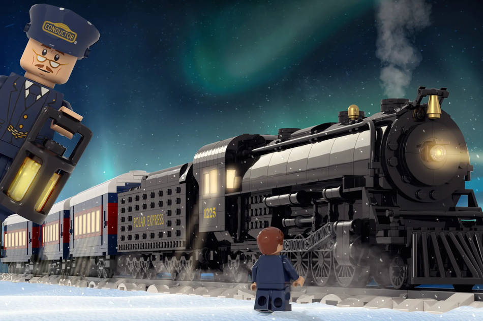 The Polar Express And The Conductor Wallpaper