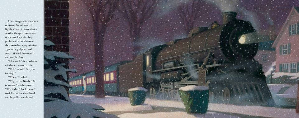 The Polar Express Railway Wallpaper