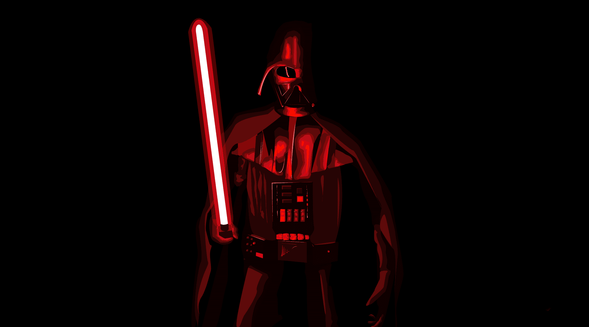 The Power Of The Dark Side: Darth Vader In Action