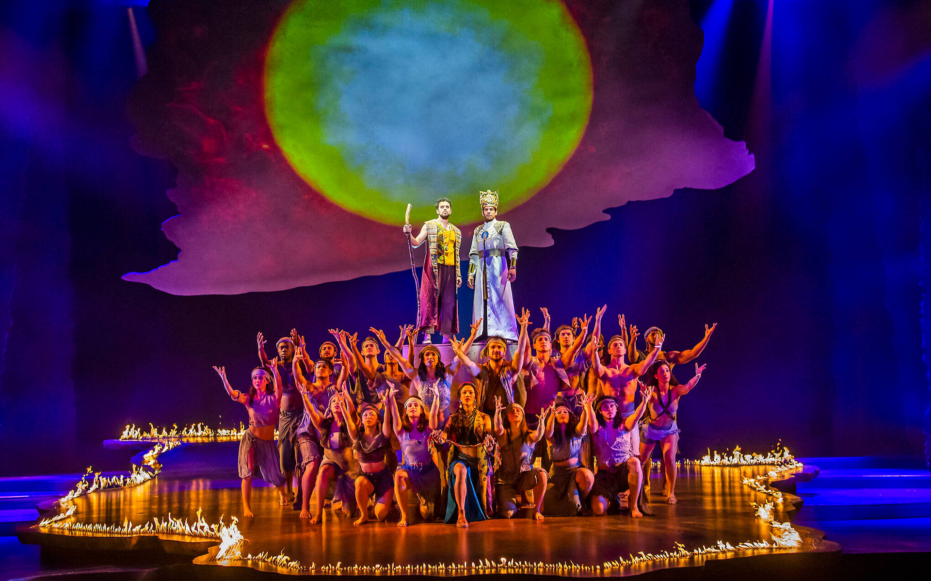The Prince Of Egypt Musical Stage Wallpaper