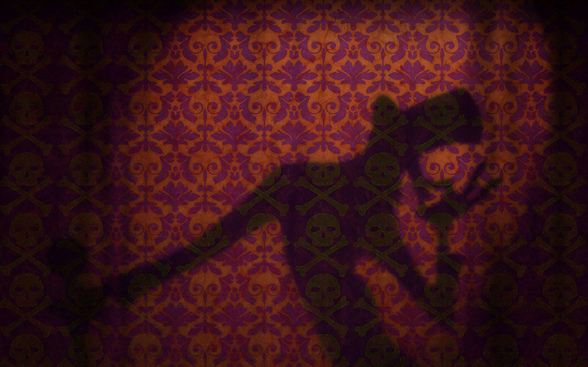The Princess And The Frog Dr. Facilier's Silhouette Wallpaper