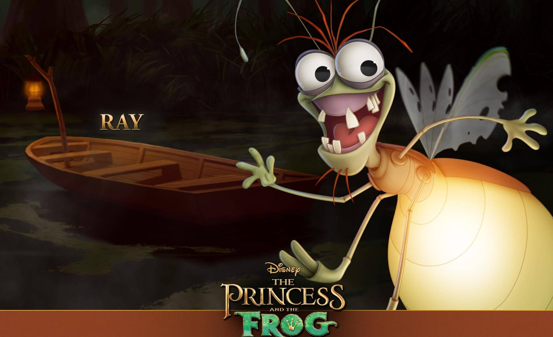 The Princess And The Frog Ray Poster Wallpaper