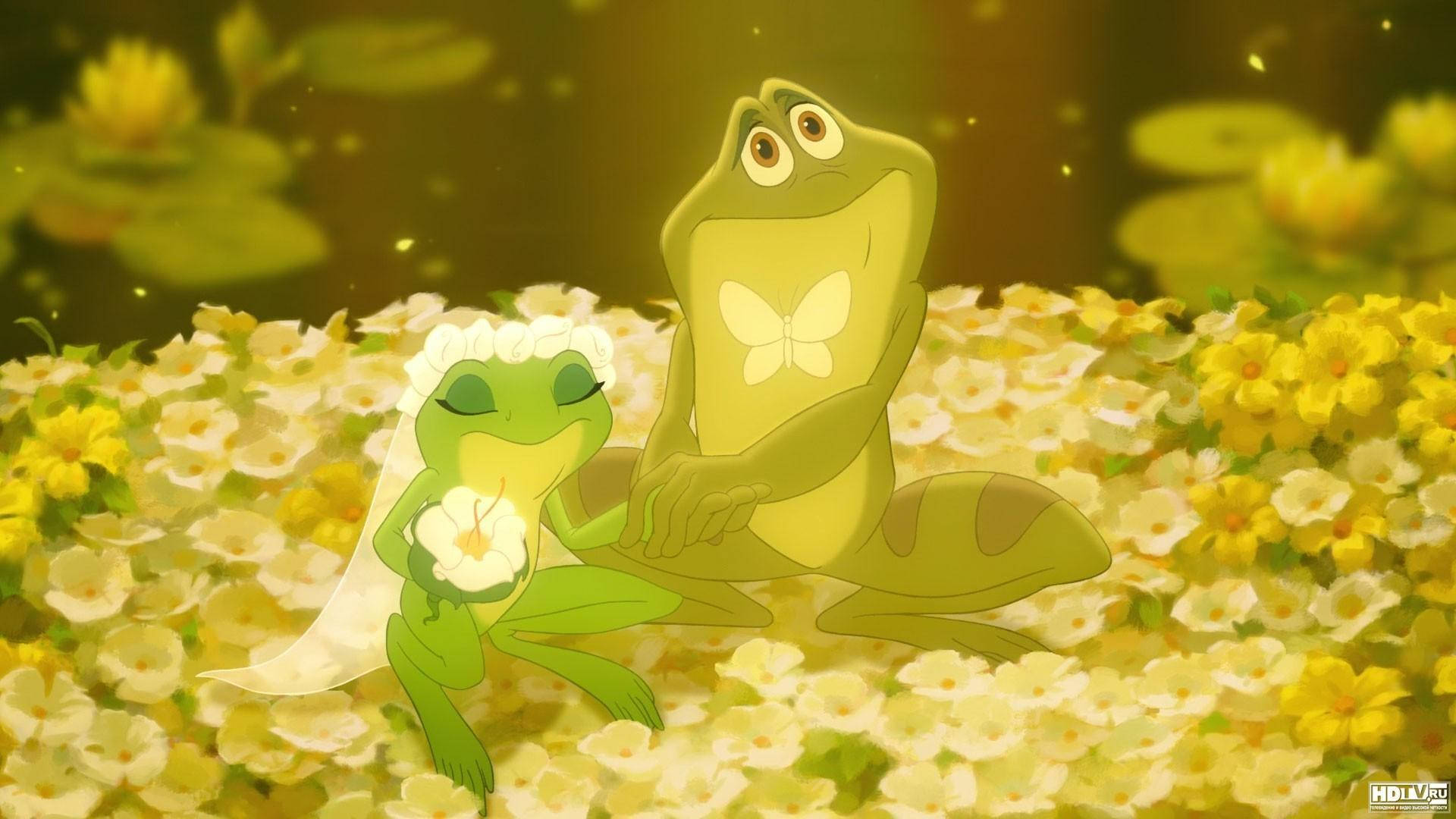 The Princess And The Frog Wedding Wallpaper