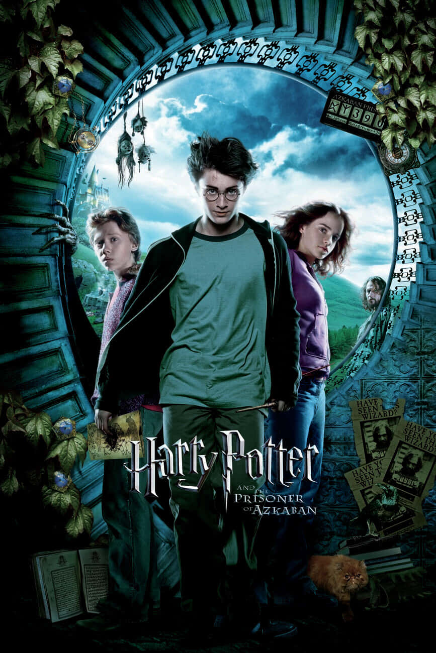 Hermione Granger is Bravely Rescuing Sirius Black from The Prisoner Of Azkaban Wallpaper