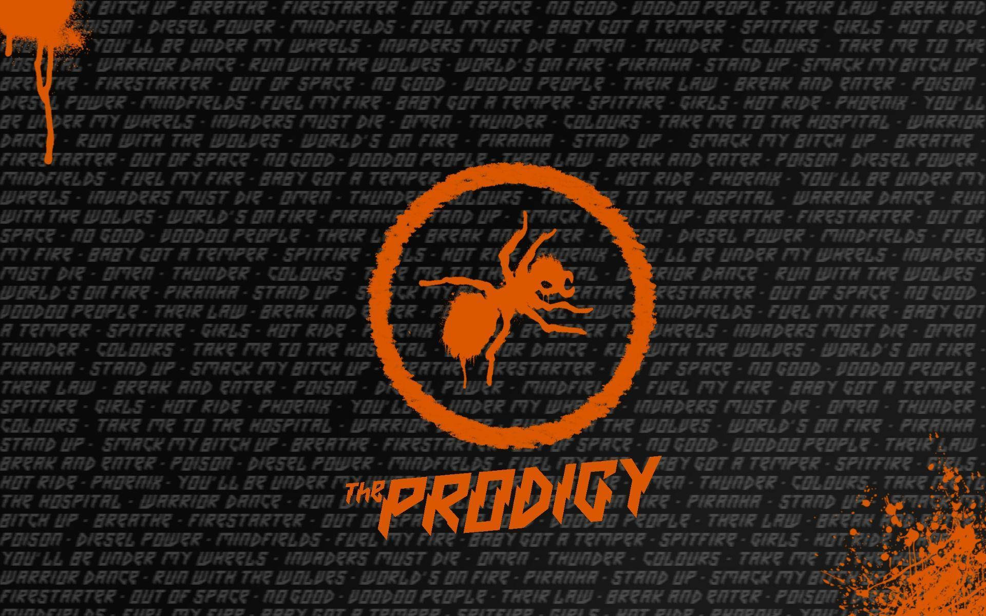 Ellogotipo De La Banda The Prodigy. Fondo de pantalla