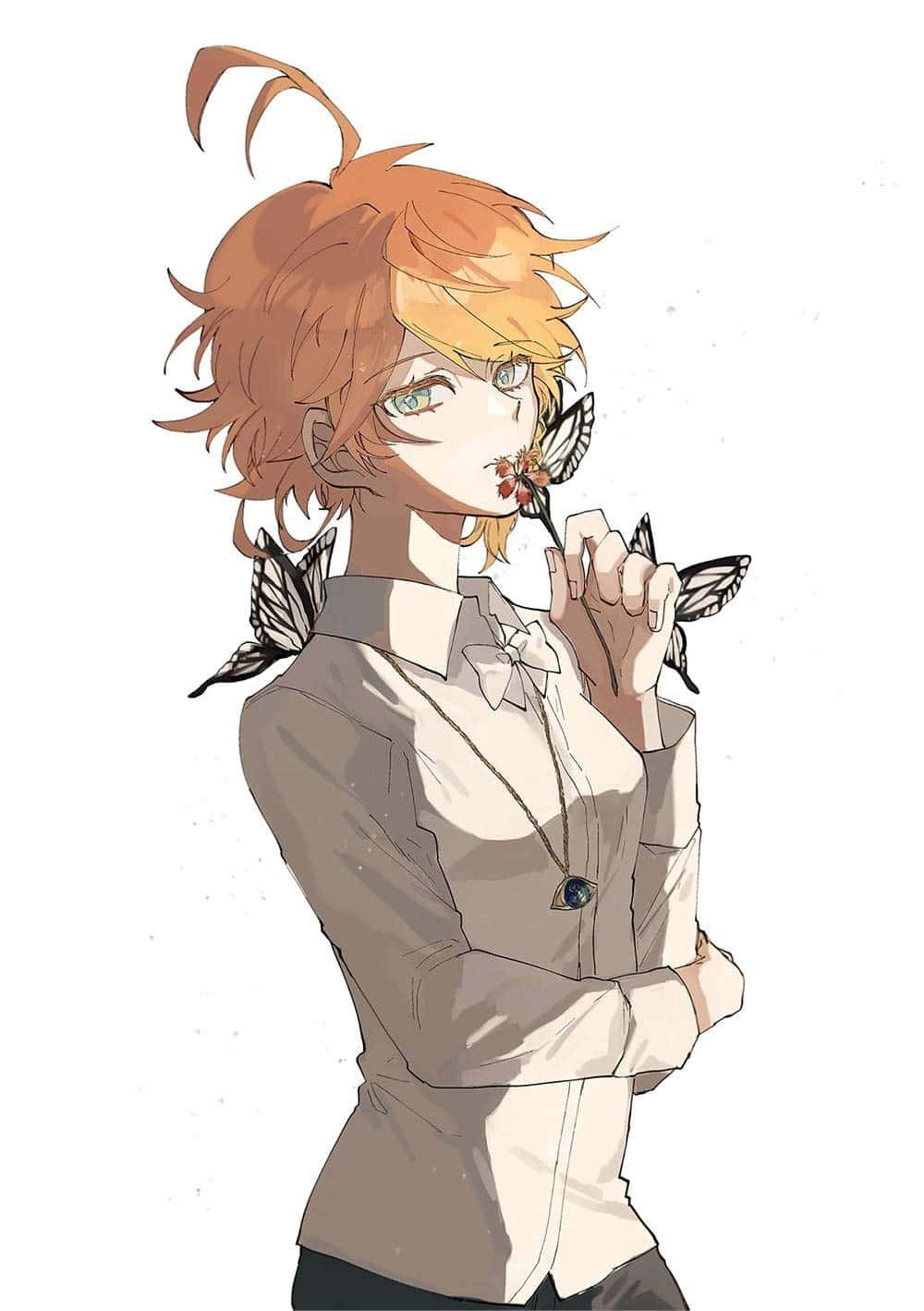 100+] The Promised Neverland Emma Wallpapers