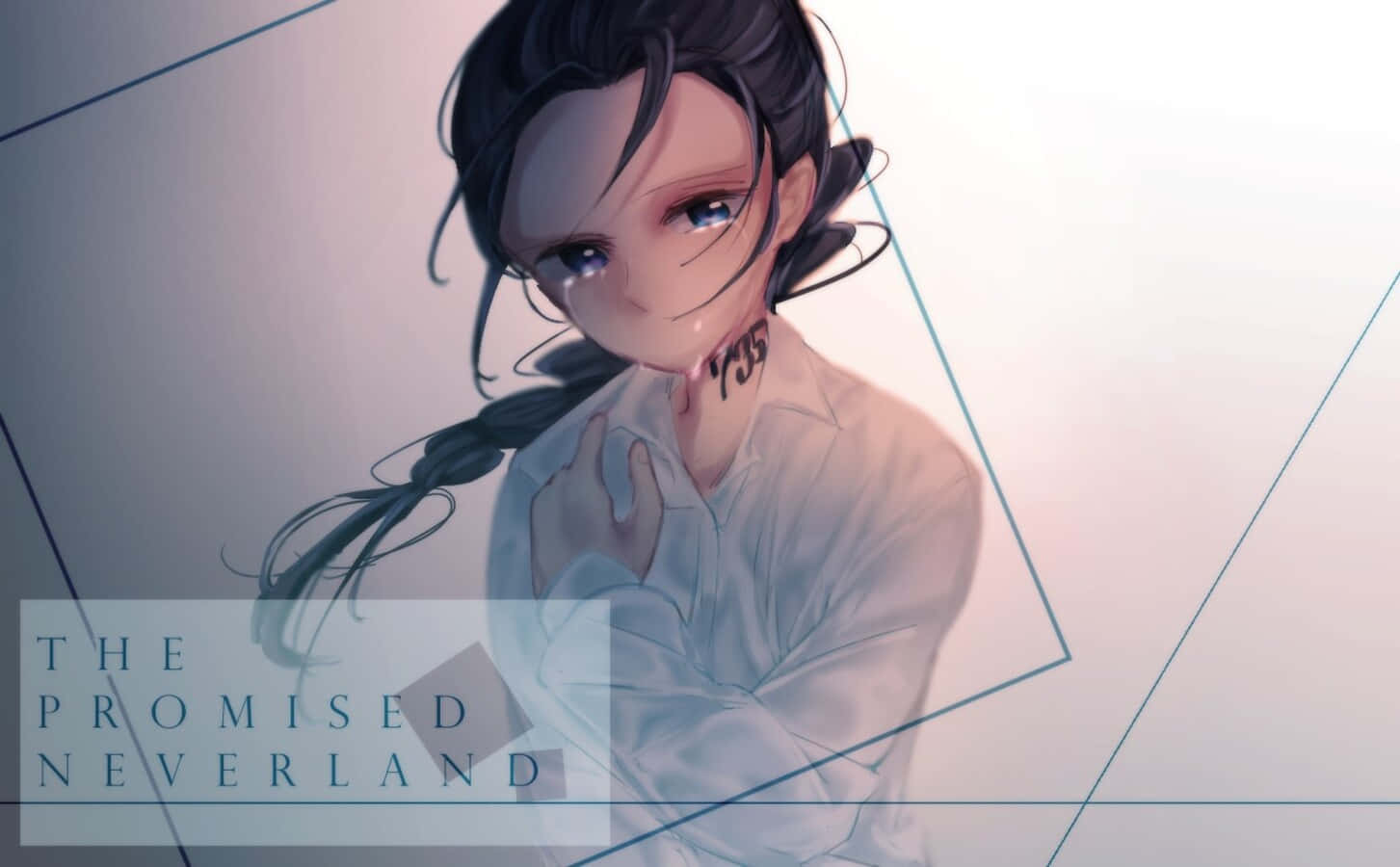 Isabella Fra The Promised Neverland - En Slu Og Intelligent Karakter Bakgrunnsbildet