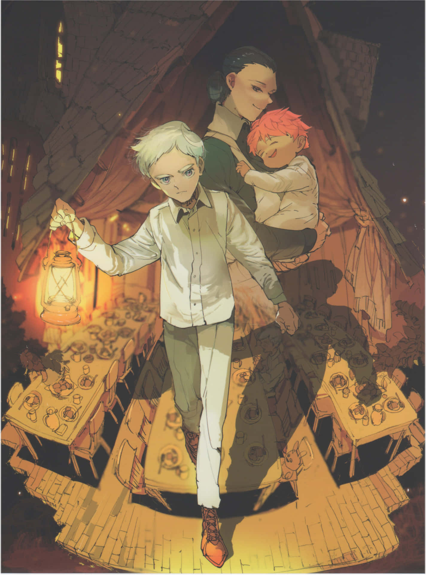 Isabella in The Promised Neverland Wallpaper