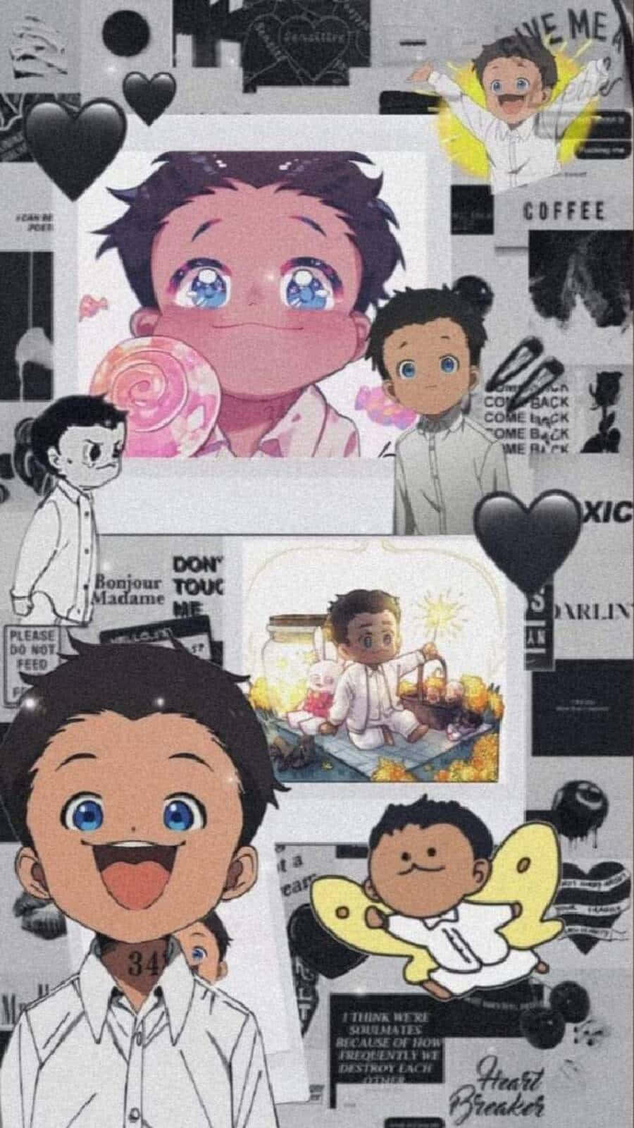Phil from The Promised Neverland Wallpaper