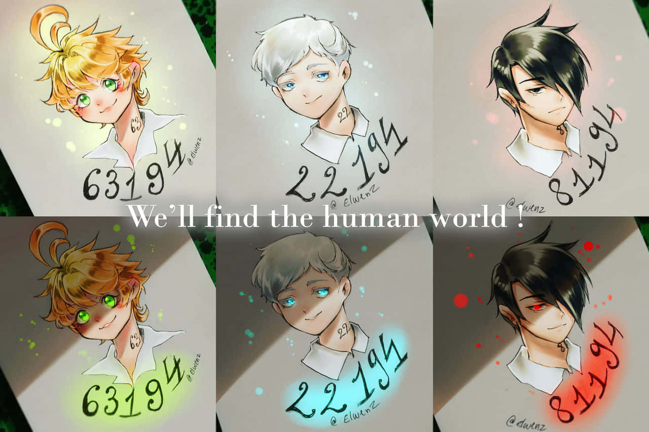 L'immaginedel Collage Di The Promised Neverland