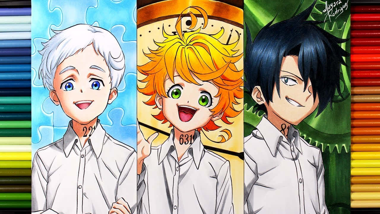 The Promised Neverland Art Piece Picture