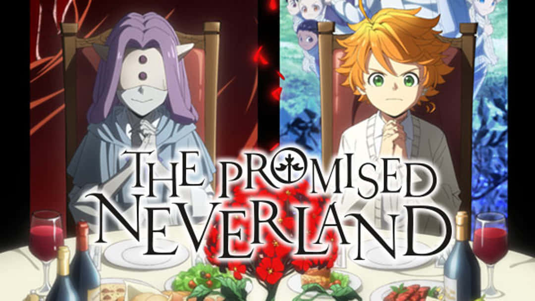 Det Lovede Neverland Manga Series Billede