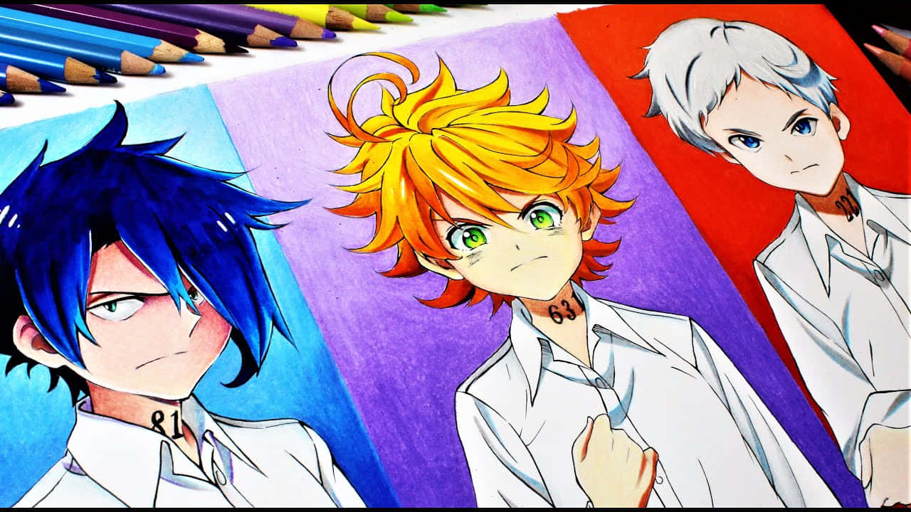 The Promised Neverland Painting Picture