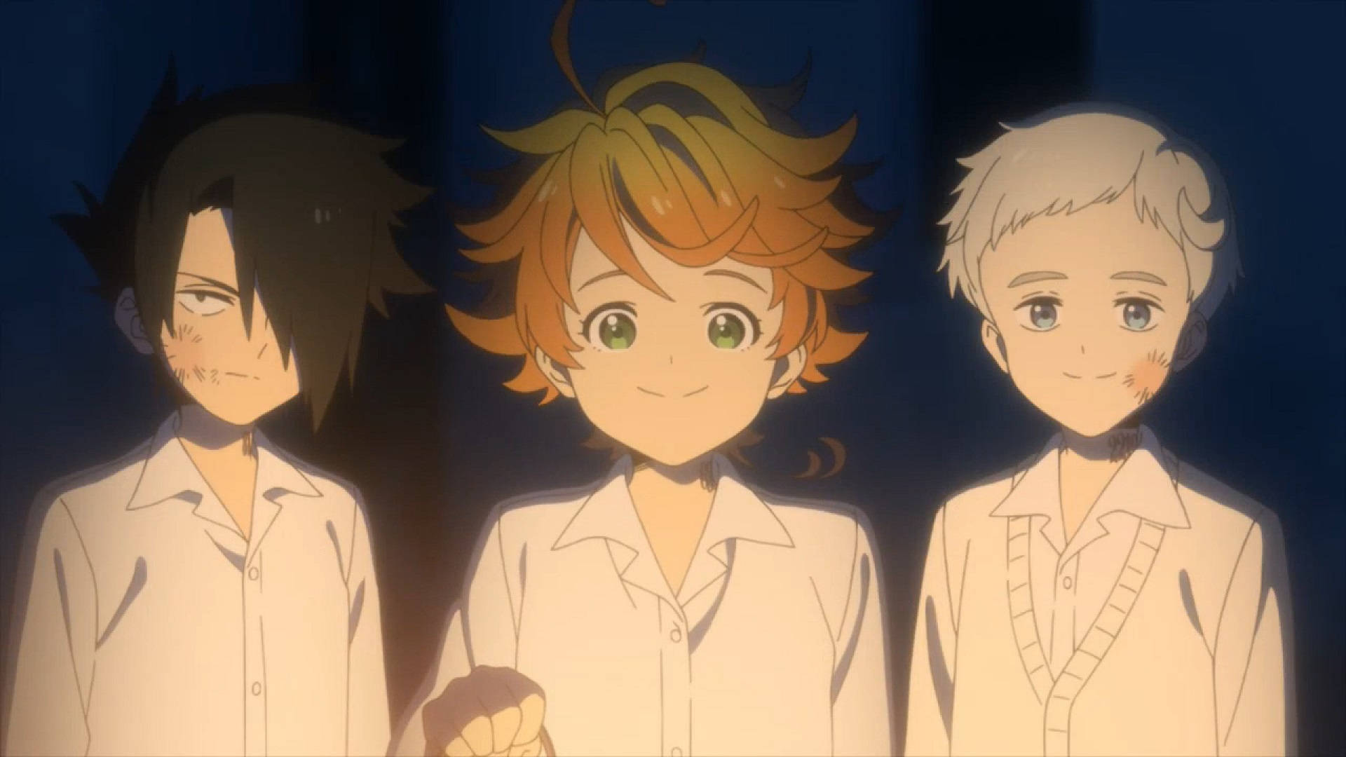 The Promised Neverland Trio Wallpaper