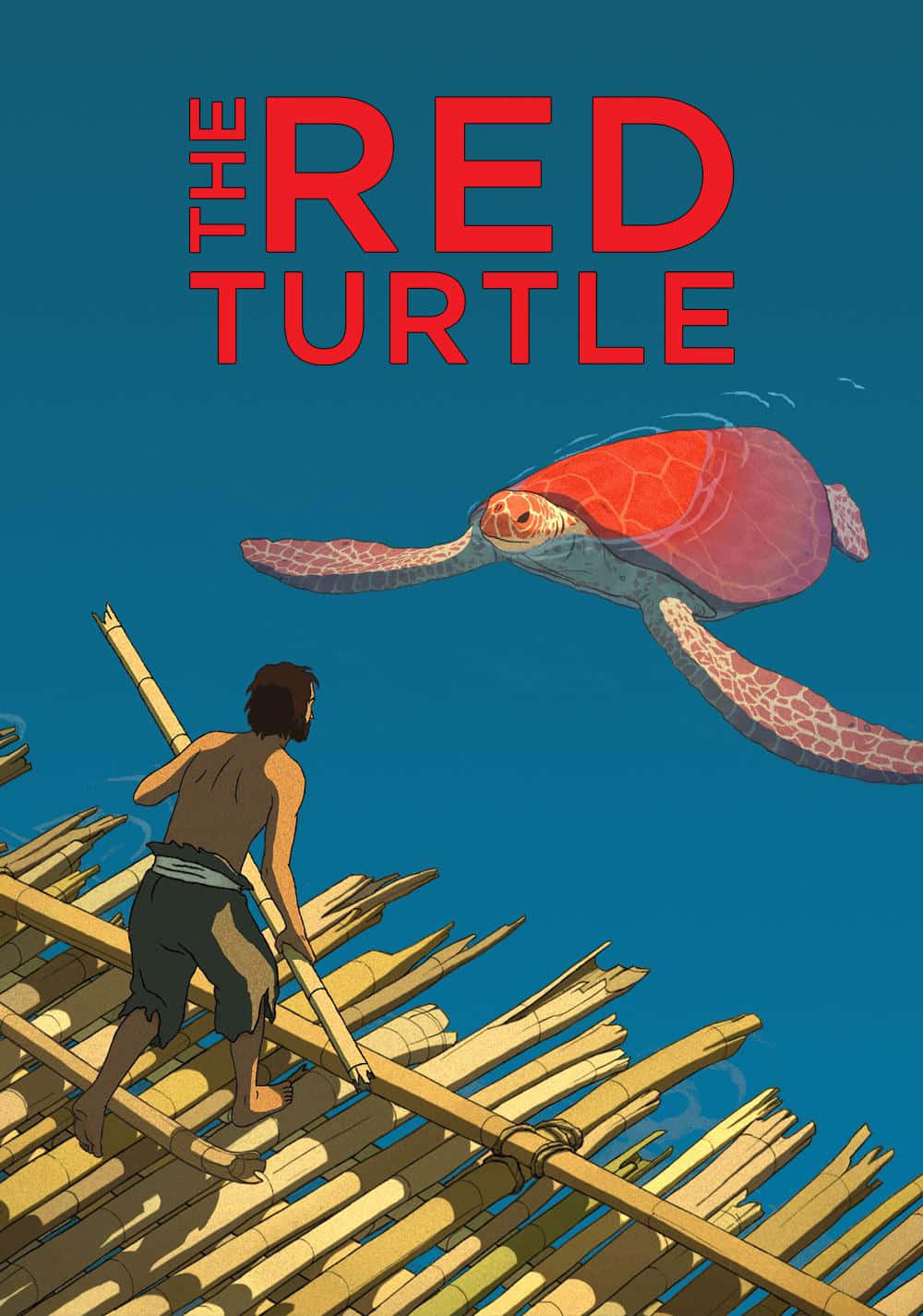 The Red Turtle Movie Poster Wallpaper