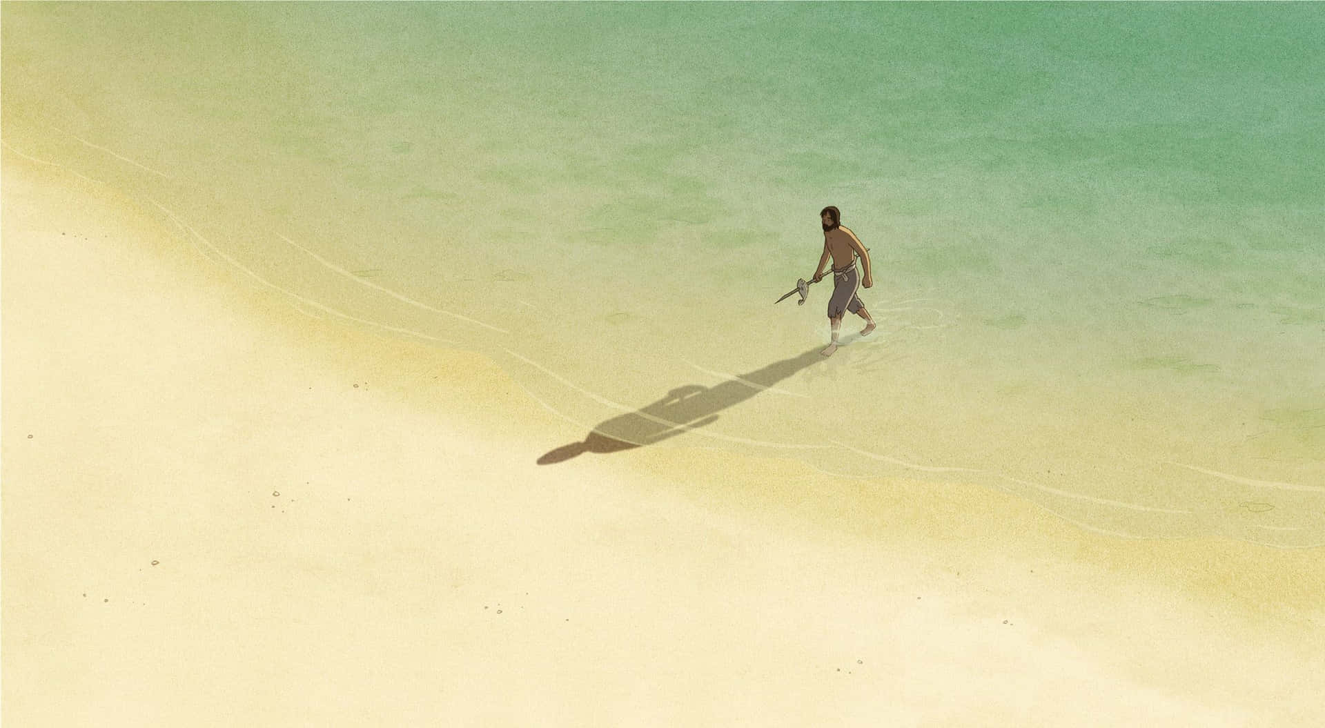 A Magnificent Scene from The Red Turtle Wallpaper