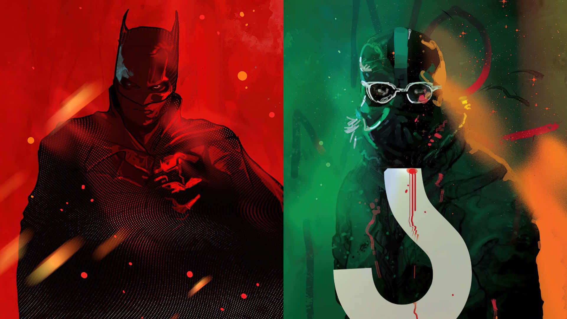 Download Batman Vs Dc Comics - A New Look Wallpaper 