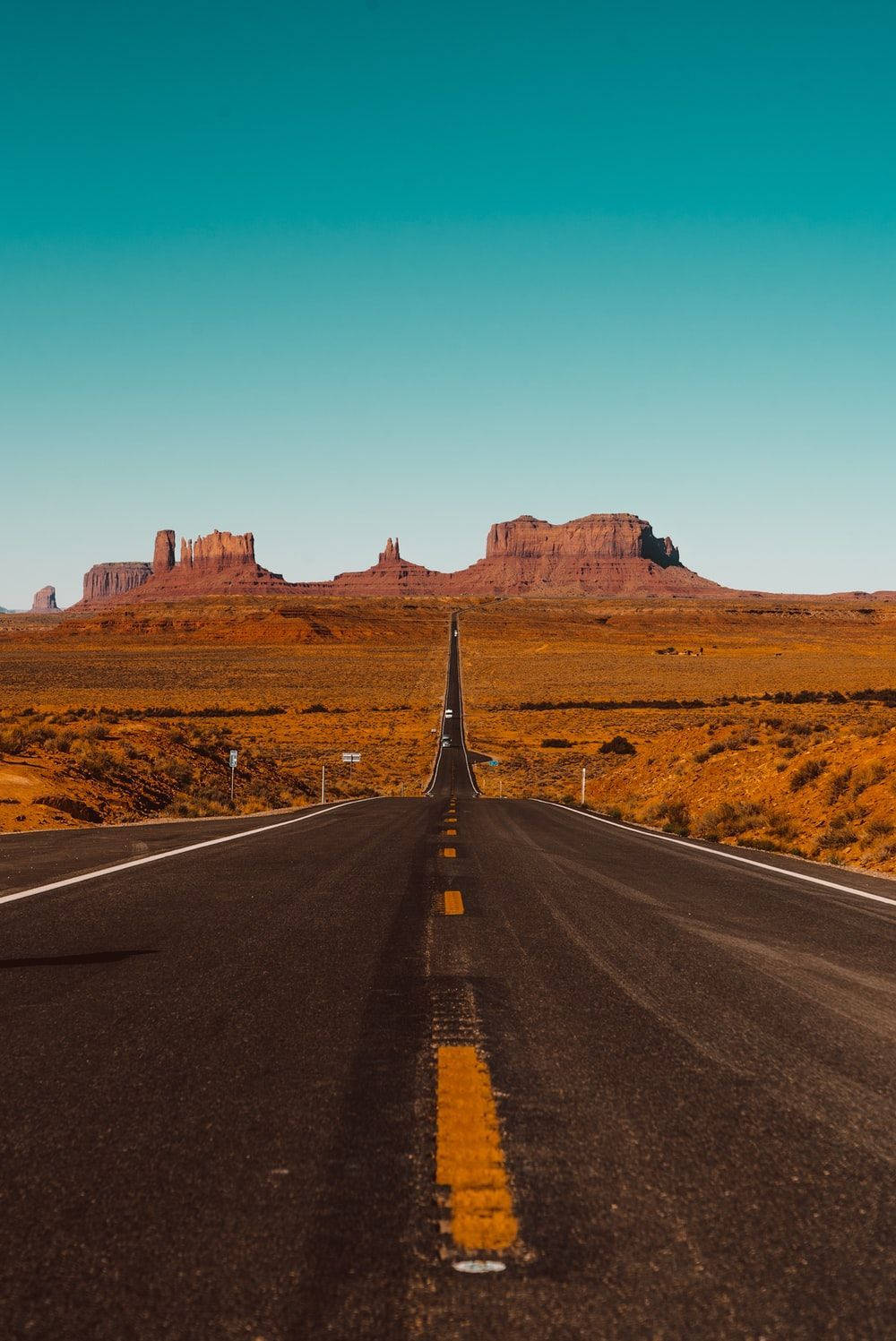 Vejen til Monument Valley Wallpaper