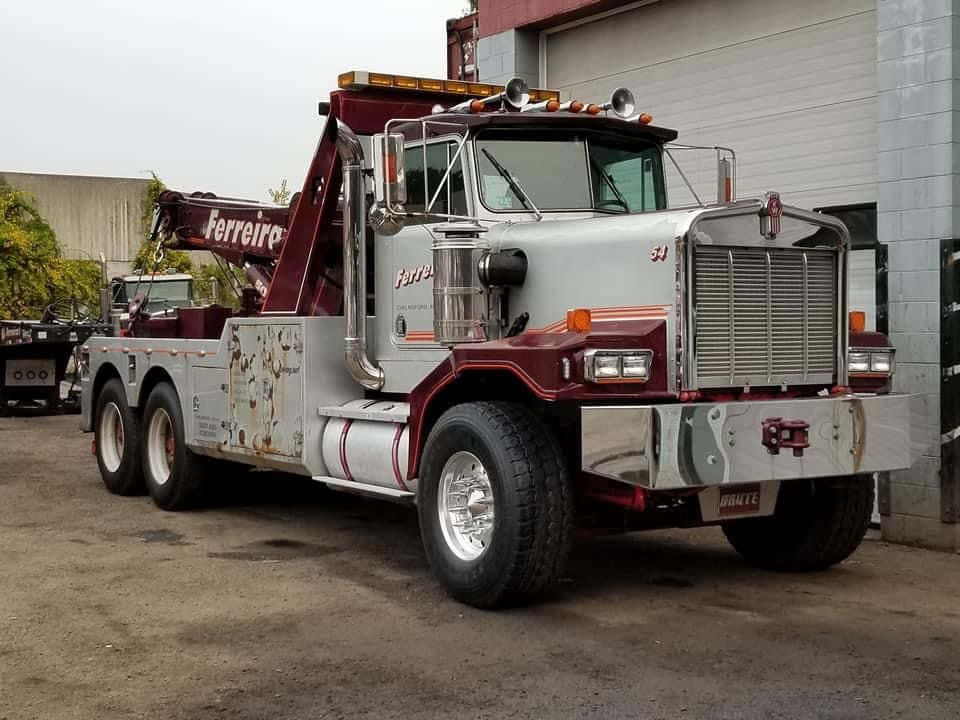 The Robust And Powerful Kenworth C500 On An Outdoor Adventure Wallpaper