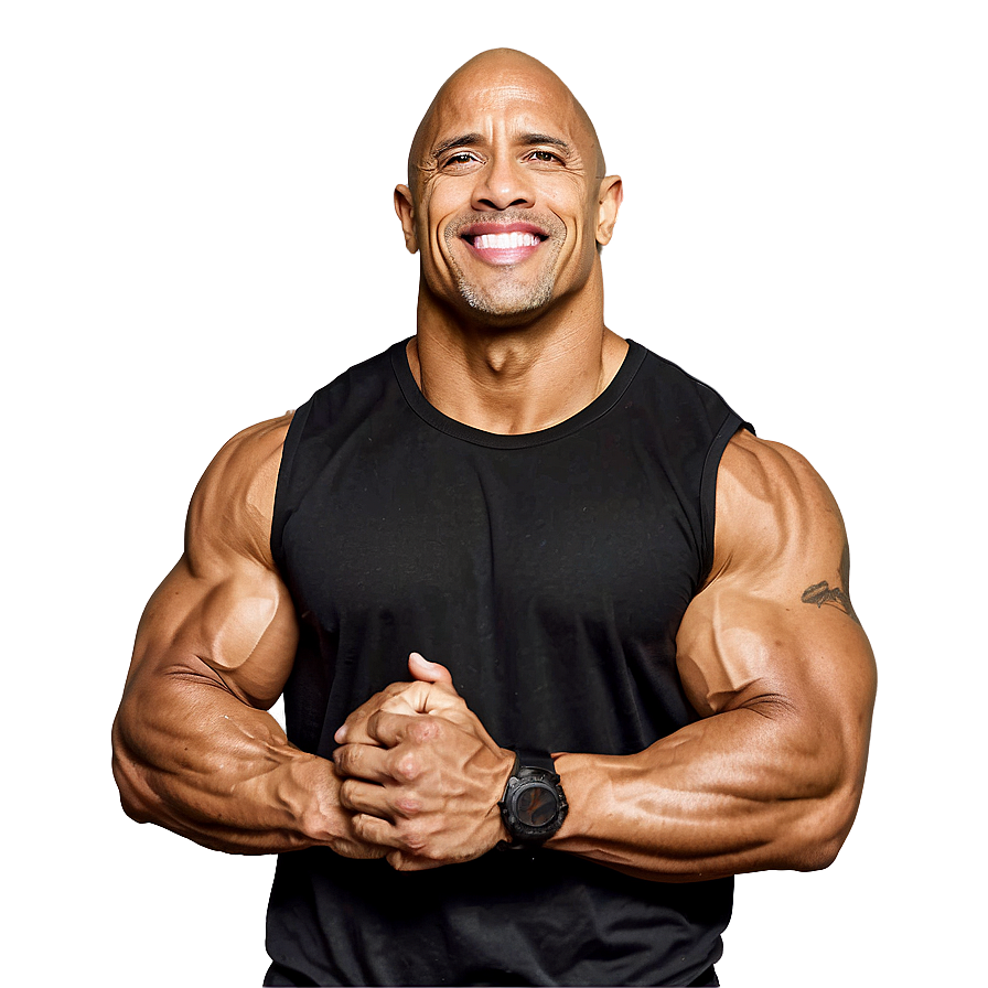 Download The Rock Bodybuilder Png 81 | Wallpapers.com