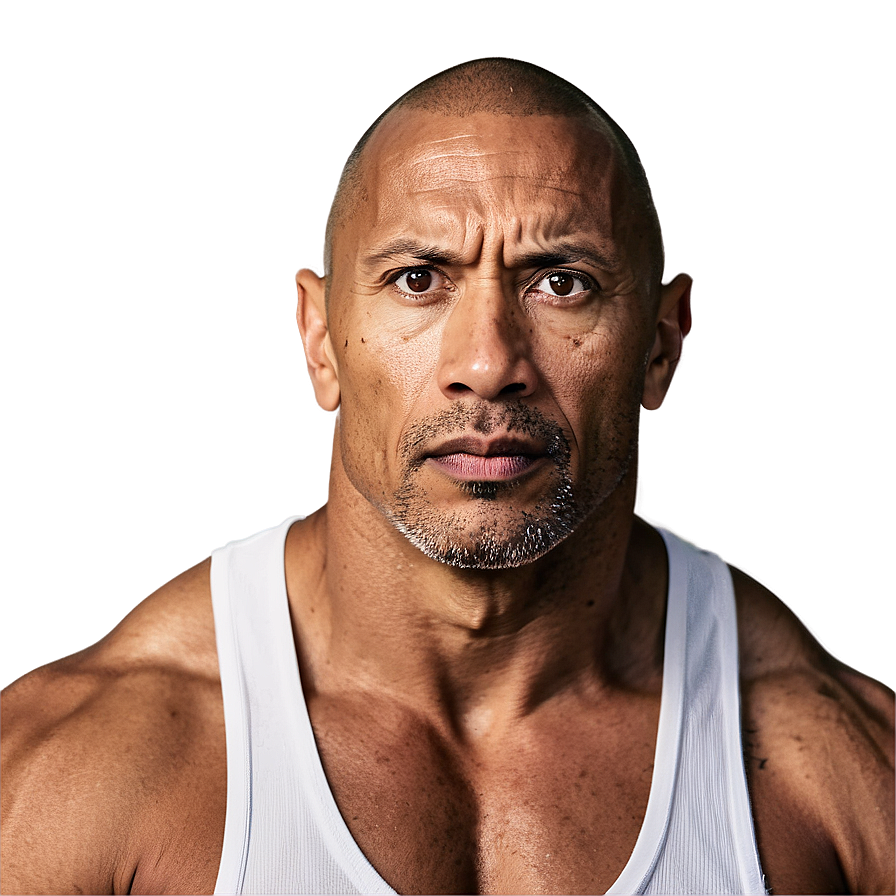 Download The Rock Eyebrow Raise Png Dar | Wallpapers.com