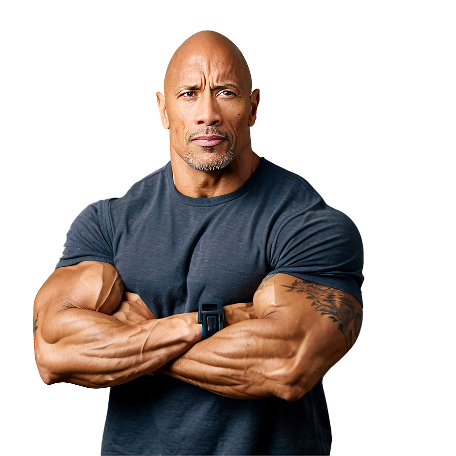 The Rock Flexing Muscles Png 82 PNG