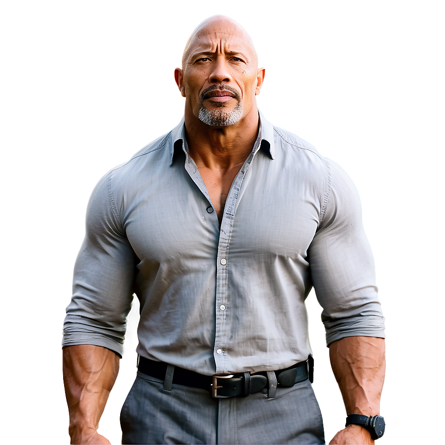 The Rock In Hobbs & Shaw Png 05232024 PNG