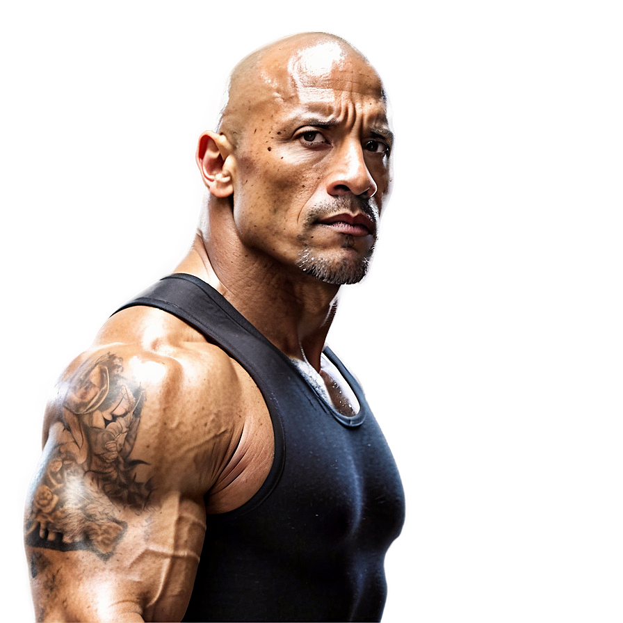 Download The Rock Movie Star Png Myr | Wallpapers.com