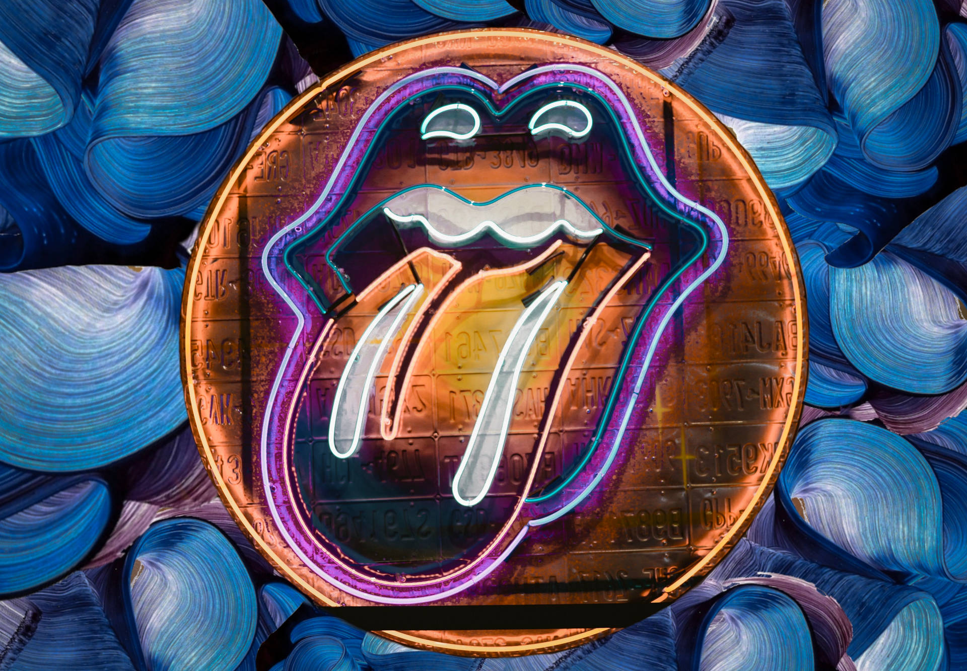 The Rolling Stones Pop Art Wallpaper