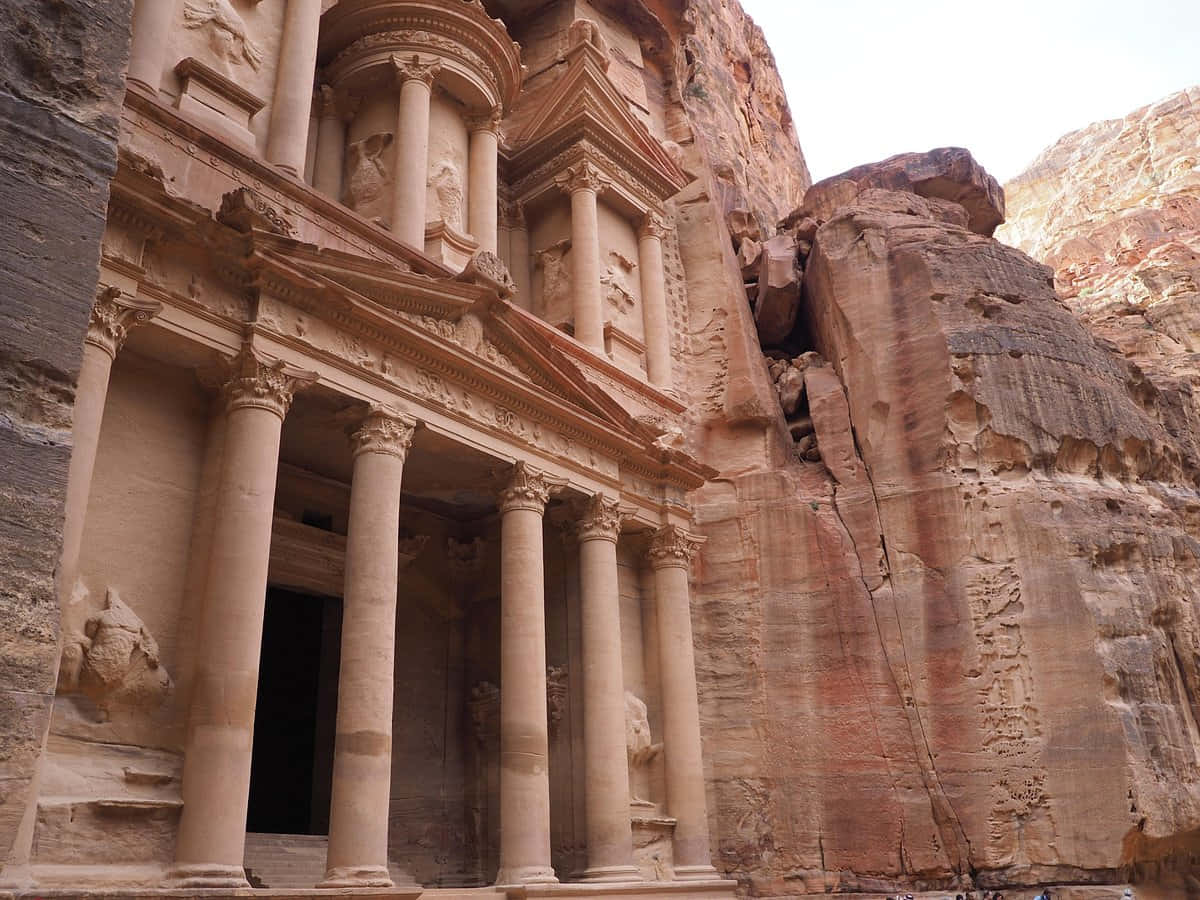 The Rose City Known As Petra Picture