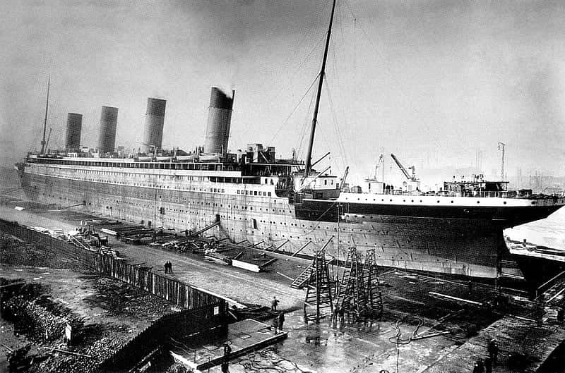 The Same Exact Image Of The Titanic Wallpaper
