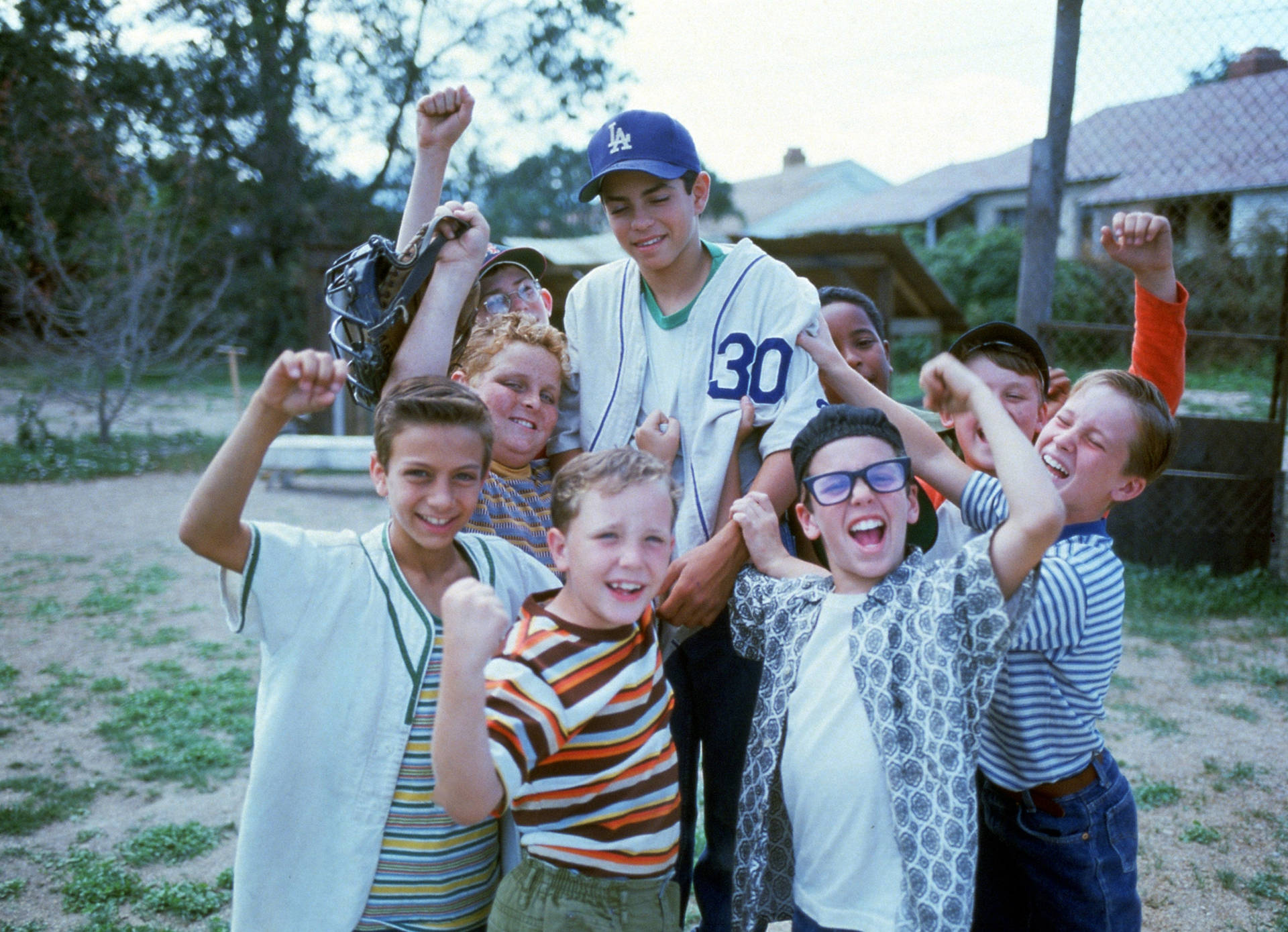 The Sandlot Fans - An Iconic Movie Generation Wallpaper