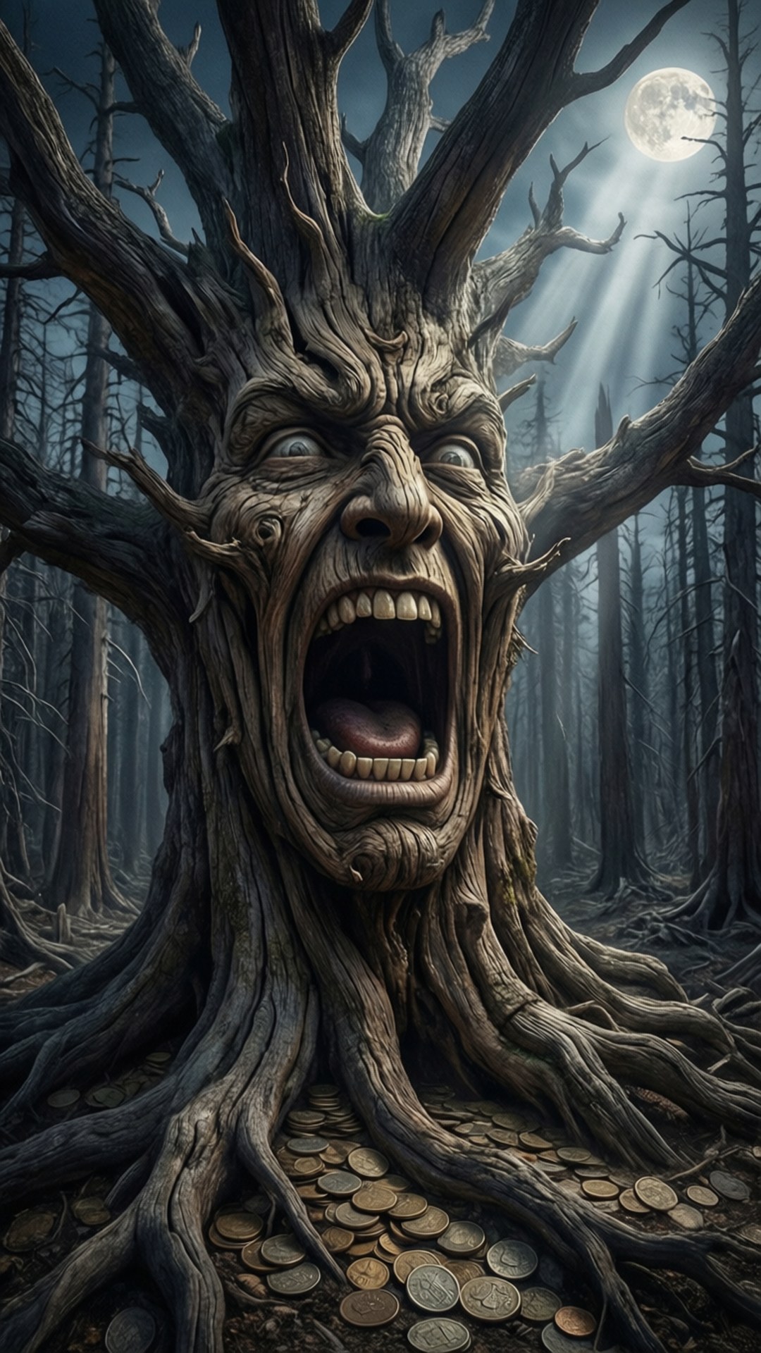 Der Schreiende Baum Wallpaper
