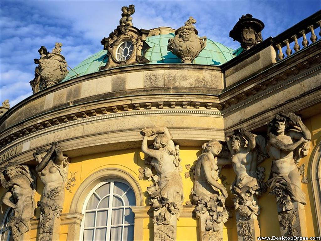 The Sculptures Of Sanssouci Palace Potsdam Picture